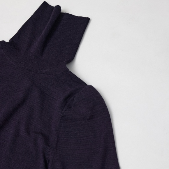 NWT ALC Eggplant Purple Turtleneck Sweater - Picture 9 of 10